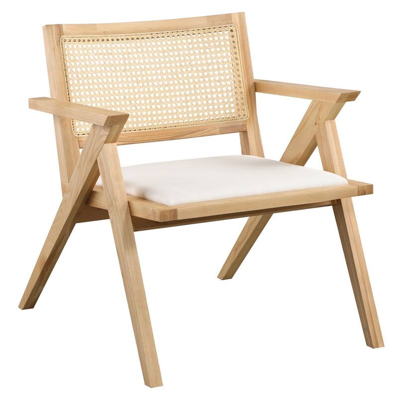 SAFAVIEH Home Krystine Rattan Accent Chair - 30"W x 32"D x 32"H