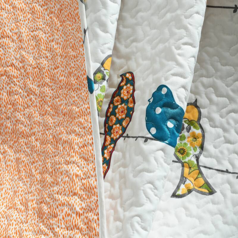 Lush Decor Rowley Birds Throw Blanket