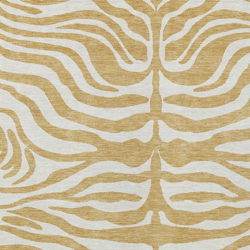 HomeRoots Animal Print Transitional Rectangle Outdoor Rug