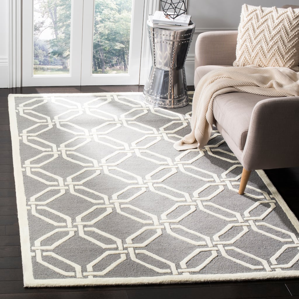 SAFAVIEH Handmade Cambridge Nhung Modern Moroccan Wool Rug