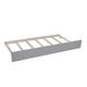 preview thumbnail 10 of 11, Wooden Full Size Creativity House Bed with Twin Size Trundle and Headboard, Spacious Storage