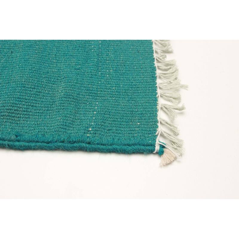 Ankara FW Teal Kilim 5'10" x 7'9" - 5'10 x 7'9