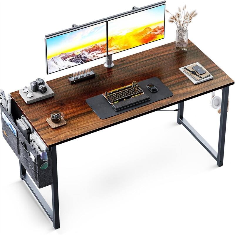 Computer Writing Desk 48 inch - Deep Brown