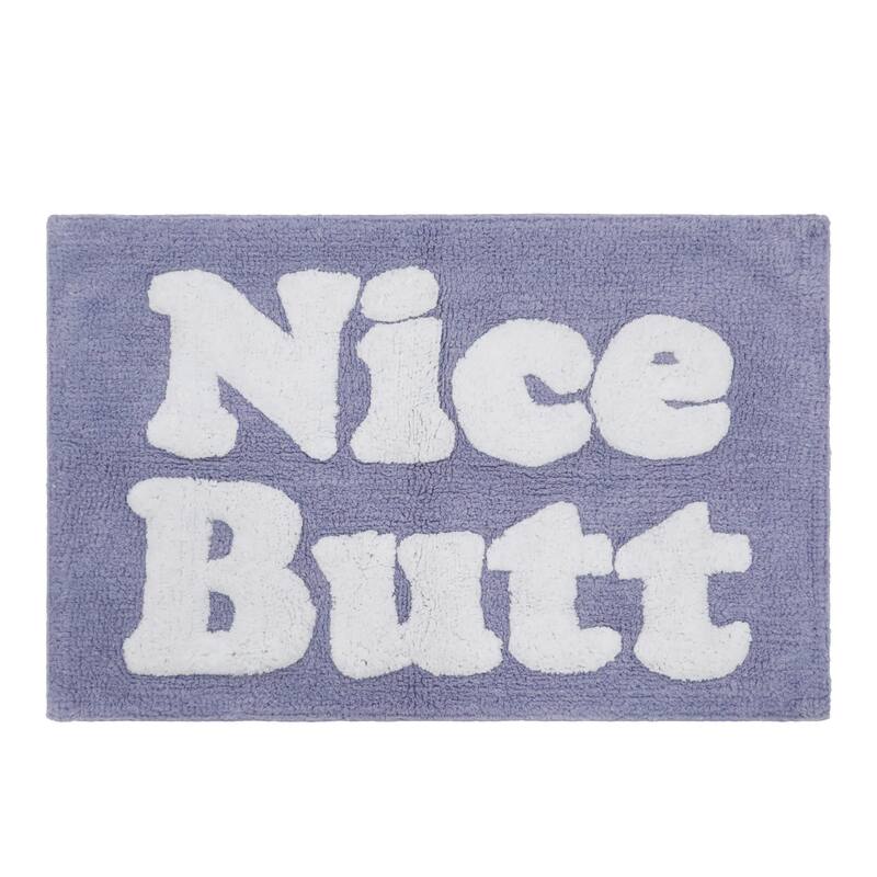 Jessica Simpson "Nice Butt" Cotton Bath Rug, 20"x32"