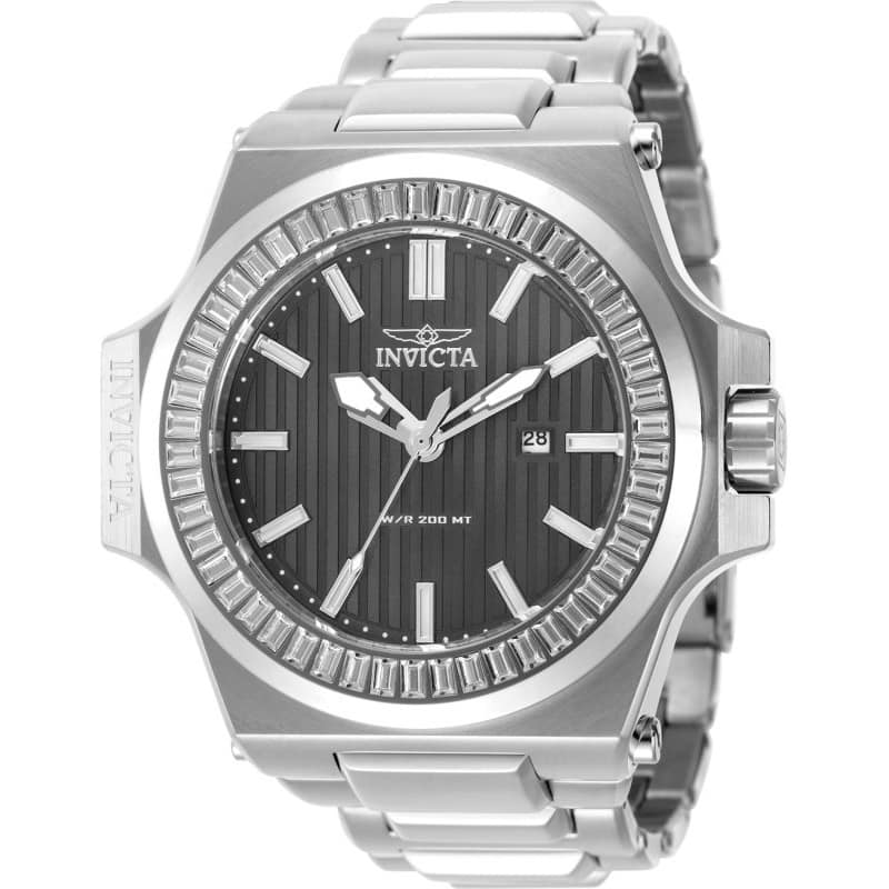 Invicta Men's 49132 Akula Quartz PC32 Metal Dial Watch - Gunmetal