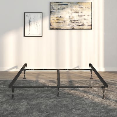 Hollywood Bed Frame 4.5" Low Profile Premium Lev-R-Lock Bed Frame Universal Sizing