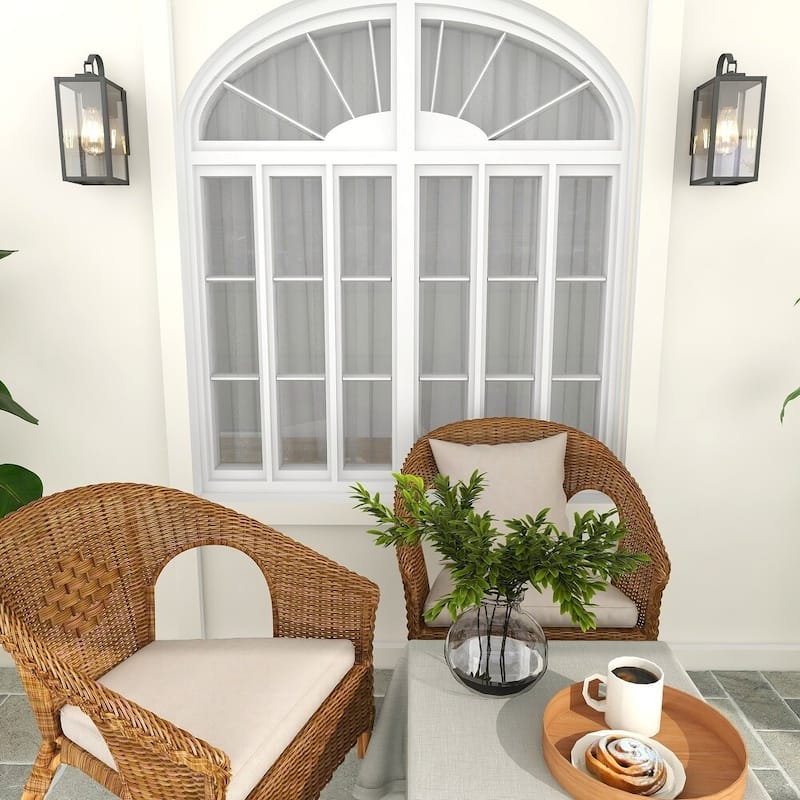 1-Light Outdoor Wall Sconce - 5"x6.7"x13.78"