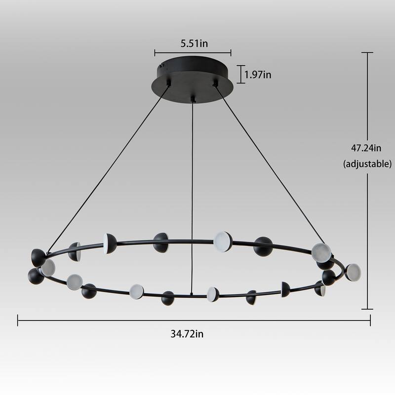 20-Light Black Wagon Wheel Chandelier Dining Room Chandelie - N/A