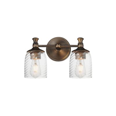 Maxim 21352 Swirl 2 Light 14" Wide Vanity Light