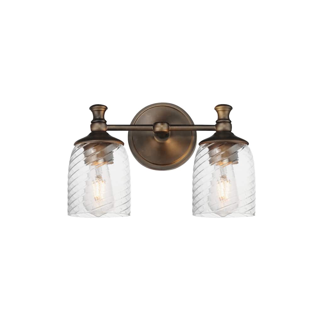 Maxim 21352 Swirl 2 Light 14" Wide Vanity Light