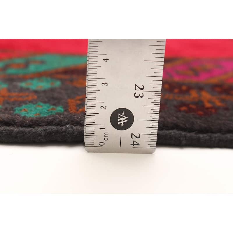 ECARPETGALLERY Hand-knotted Teimani Red Wool Rug - 3'5 x 6'6