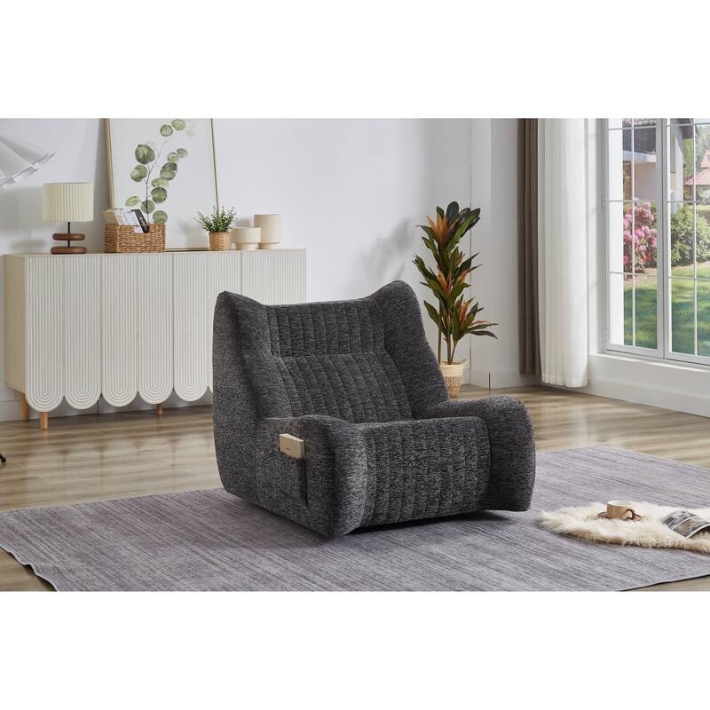 Giant Bean Bag Chair for Adults, Beanbag Fireside Lounger Chair Lazy Floor Sofa Accent Chair for Living Room, Bedroom