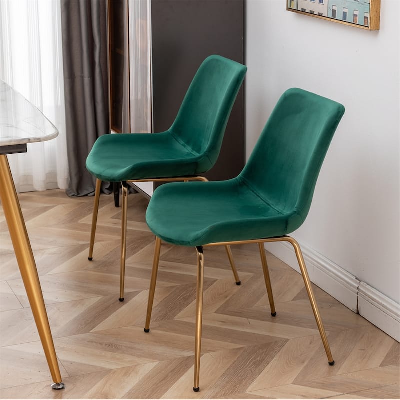 Modern Velvet Dining Chair (Set of 2)