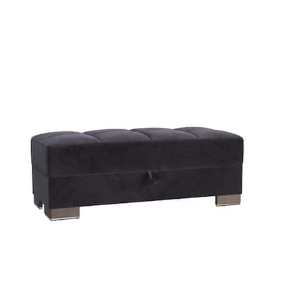 Upholstered Ottoman with Storage