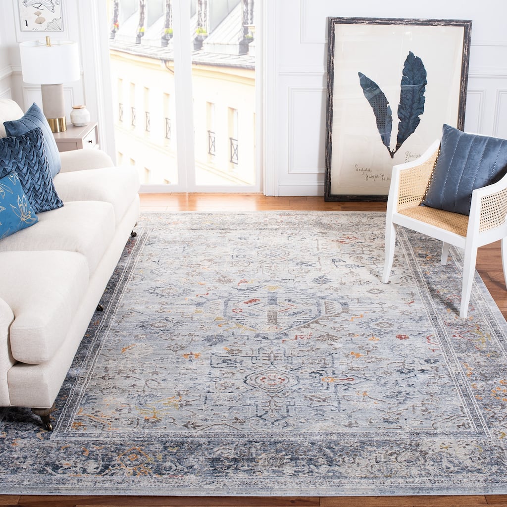 SAFAVIEH Madison Oralia Modern Polyester Rug - 6'7" x