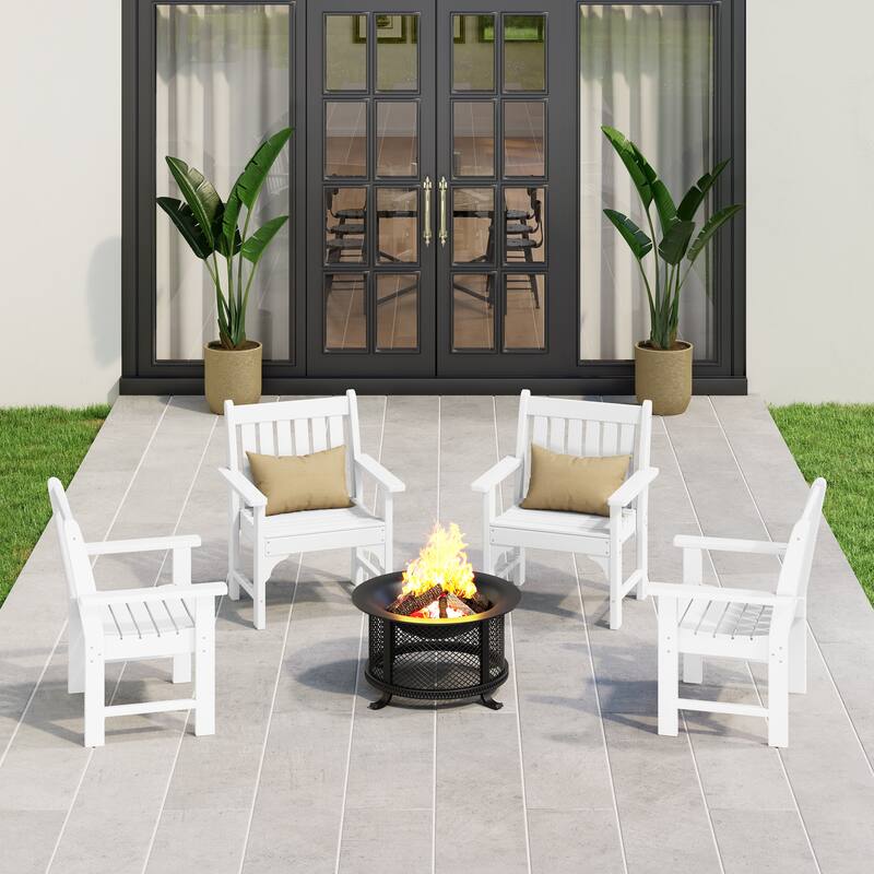 Laguna Poly Garden Arm Chair (Set of 4)