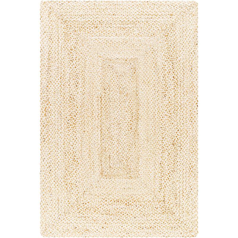 Jovan Farmhouse Jute Area Rug - Tan - 2' 6" x 8'