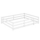 preview thumbnail 8 of 34, Montessori Floor Bed with Fence,Wood Kids Bed,Full Size