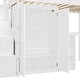preview thumbnail 44 of 64, Multifunctional Loft Bed w/Stairs, Bookshelf, Drawers, Desk & Wardrobe