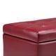 preview thumbnail 40 of 128, WYNDENHALL Essex 34-in. Wide Rectangular Storage Ottoman