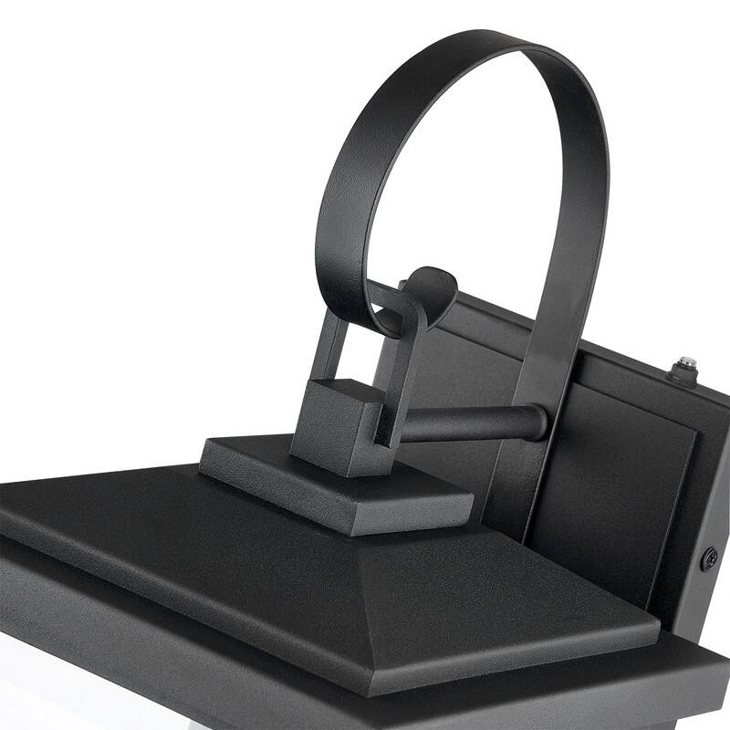 KAWOTI Traditional Dusk to Dawn Outdoor Lantern Wall Sconce - W8.25" x H19.75" x D9.5"