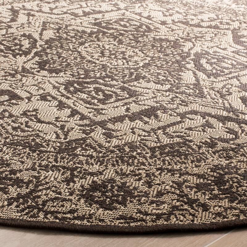 SAFAVIEH Linden Rick Indoor/ Outdoor Waterproof Patio Backyard Rug