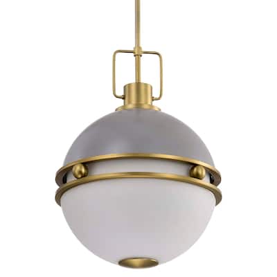 Nuvo Lighting 60/7877 Everton 2 Light 14" Wide Pendant with Shade