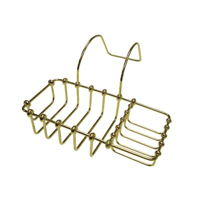 Vintage 8-3/8 Inch Clawfoot Tub Hanging Soap and Sponge Holder