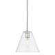 Option Satin Nickel / Clear