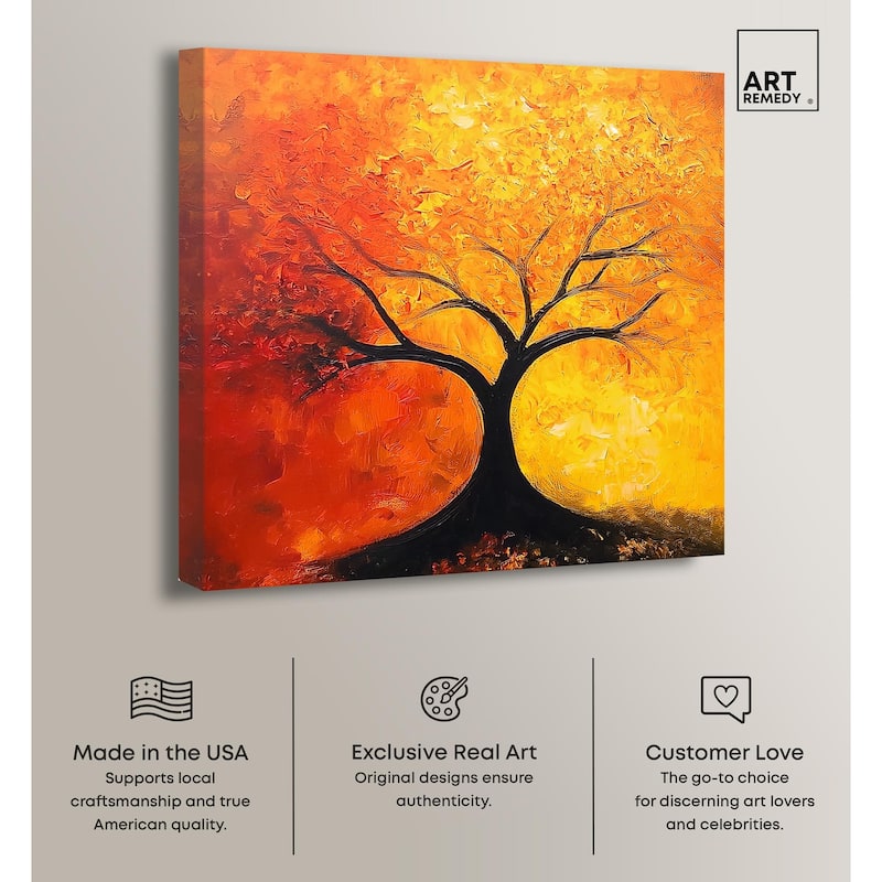 Tree of Opposites I Canvas by Art Remedy, Gallery Wrapped