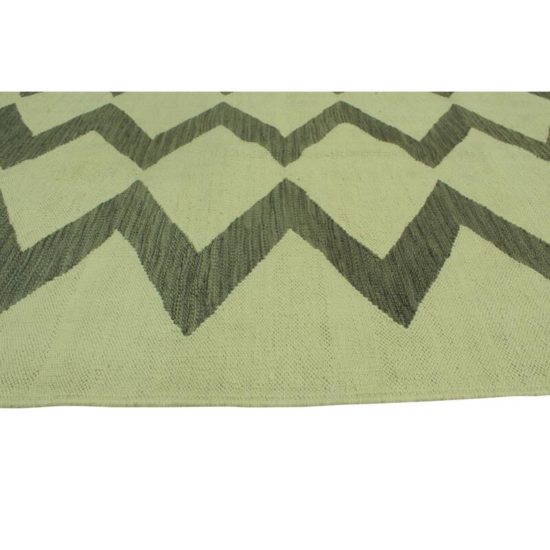 Winchester Flatweave Colleen Beige/Brown Rug - 6'10" x 9'9"