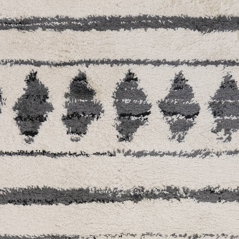 Aspen Clara Southwestern Geometric Shag Area Rug