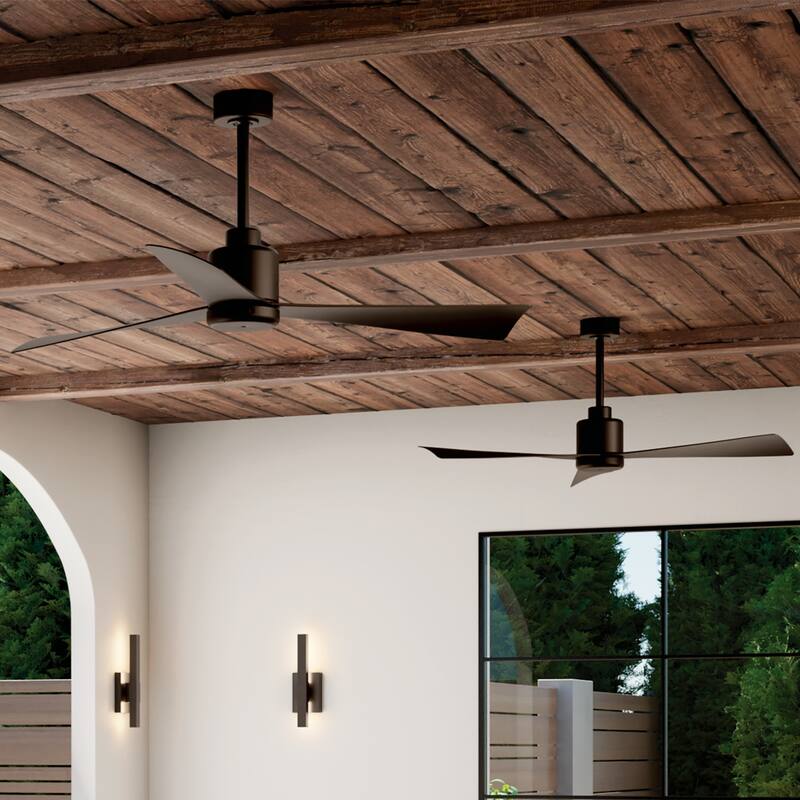 Kichler Lighting True 52 in. Indoor/Outdoor Downrod Mount Ceiling Fan