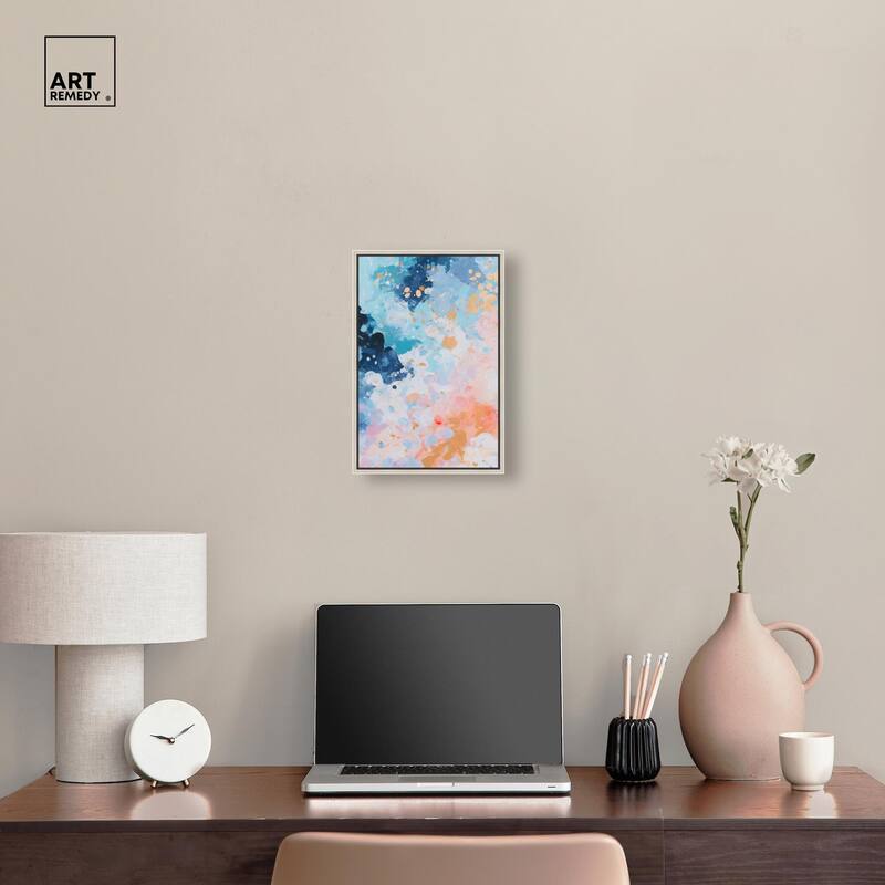 Vibrant Vortex Canvas by Art Remedy