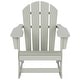 preview thumbnail 23 of 85, POLYTRENDS Laguna Adirondack Eco-Friendly Poly All-weather Outdoor Rocking Chair