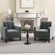 preview thumbnail 3 of 8, Costway 1/2 PCS Mid Century Modern Velvet Accent Chair with Tufted