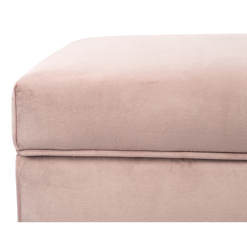 Transitional Brooklyn Upholstered Home Décor Storage Bench
