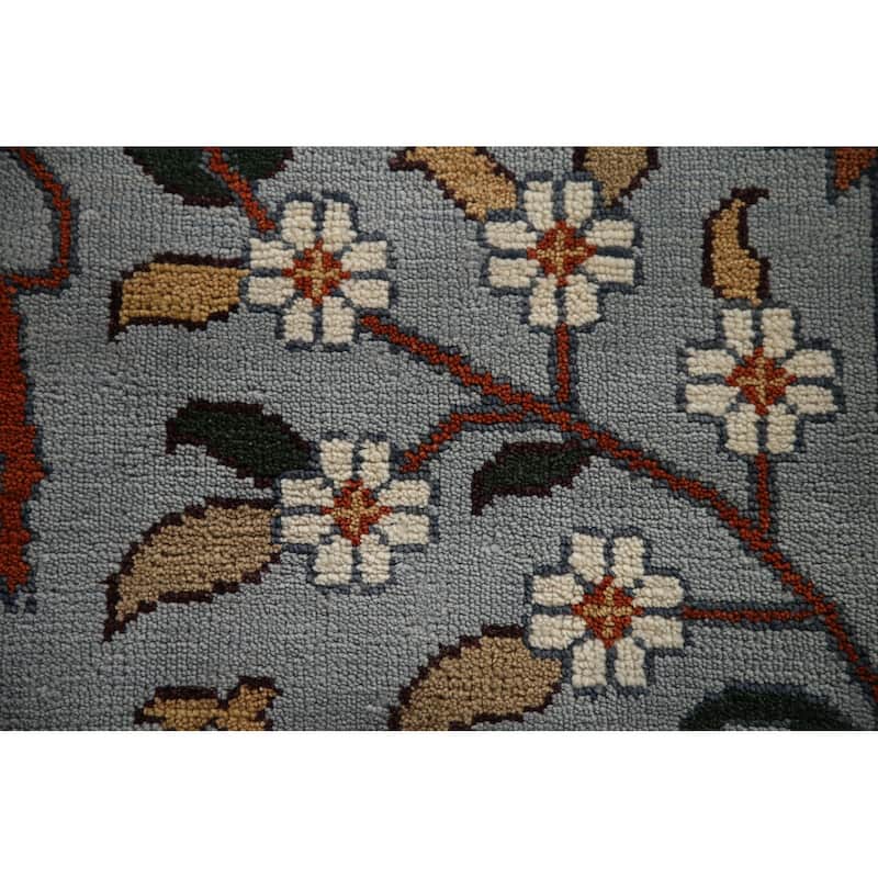Hunting Design Tabriz Large Rug Hand-Knotted Wool Carpet - 10'1"x 13'9"