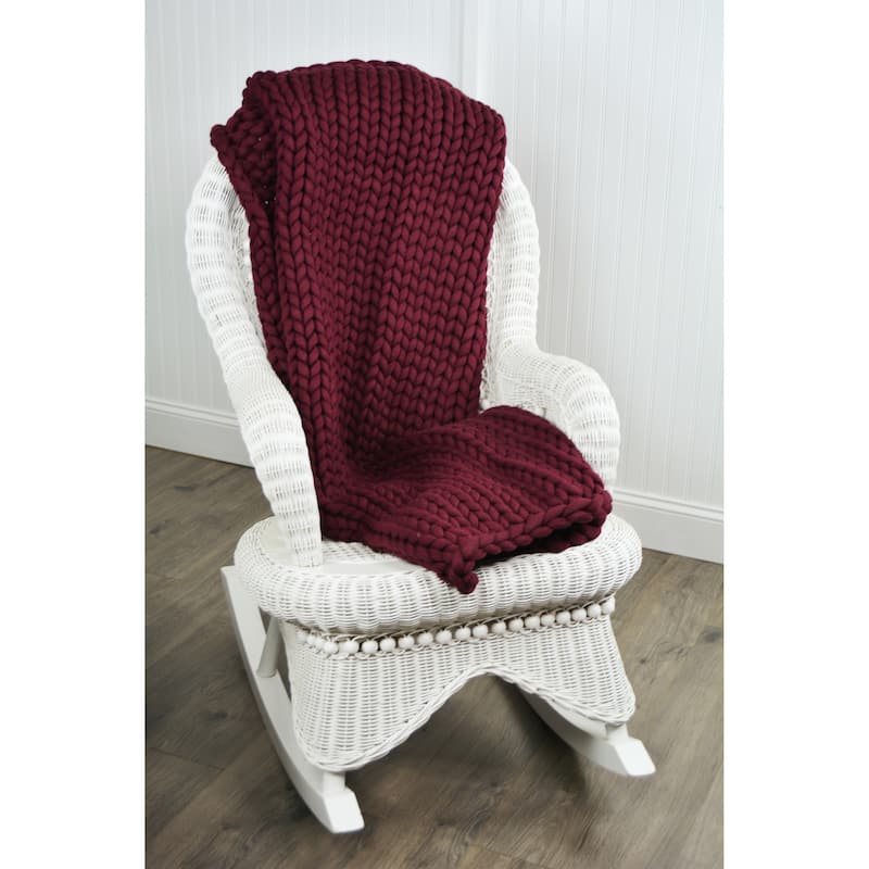 Donna Sharp Chunky Knit Throw
