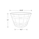preview thumbnail 10 of 20, Southern Patio Whiskey Barrel Planter