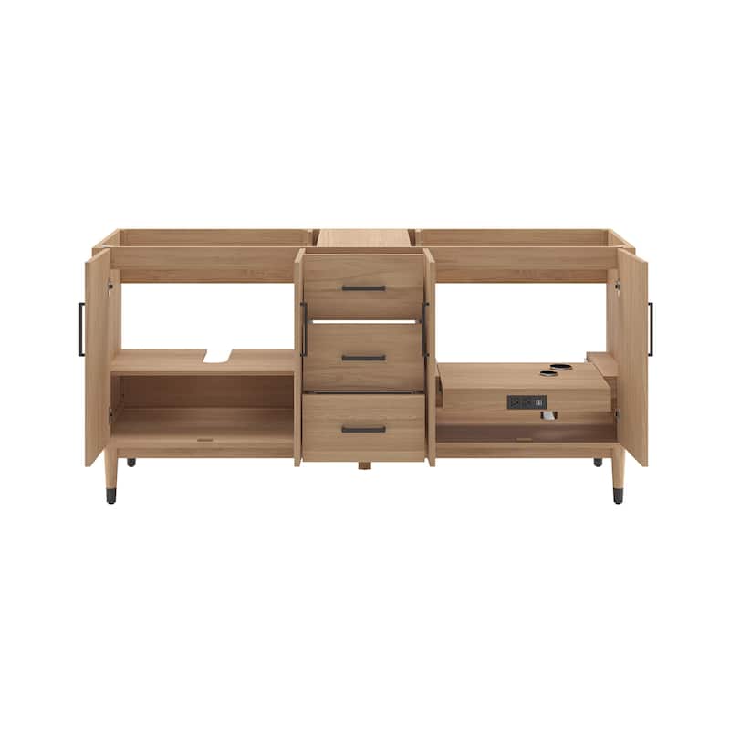 Fresca FCB4472 Sawyer 72" Double Free Standing Vanity Cabinet Only