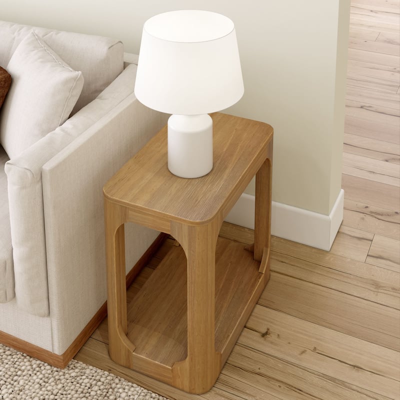 Plank and Beam Forma Rectangular Side Table - 25"