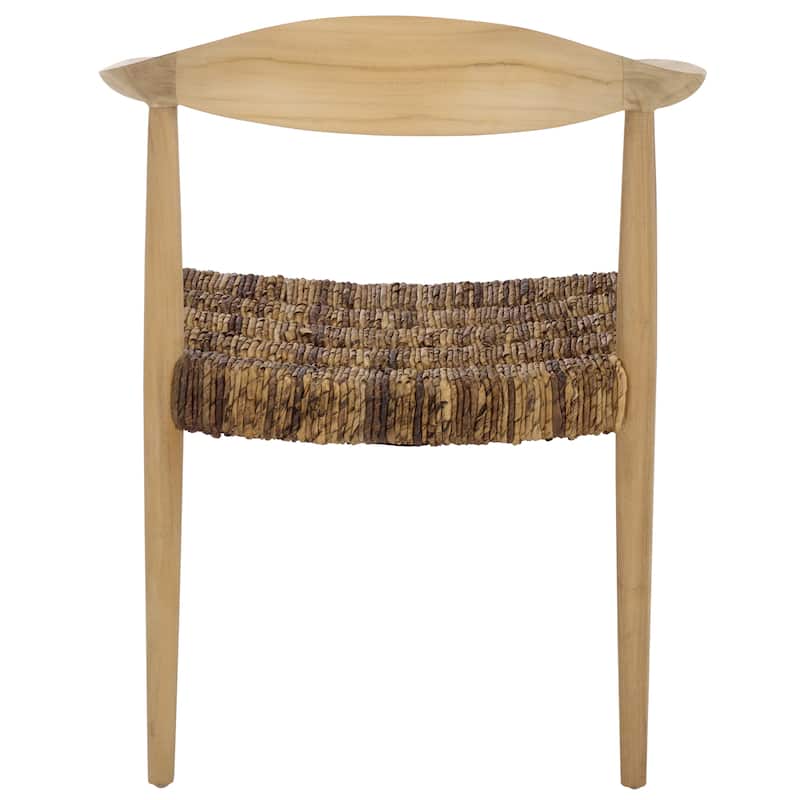 SAFAVIEH HOME Bandelier Banana Weaved Dining Chair - 25"W x 22"D x 31"H