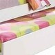 preview thumbnail 3 of 3, Stylish Twin Bed With Trundle,White
