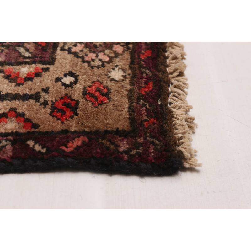 ECARPETGALLERY Hand-knotted Konya Anatolian Dark Navy Wool Rug - 3'7 x 9'3