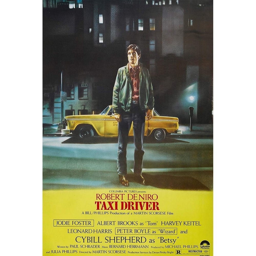 Taxi Driver The Movie Art Poster - 24 x 36 Inch