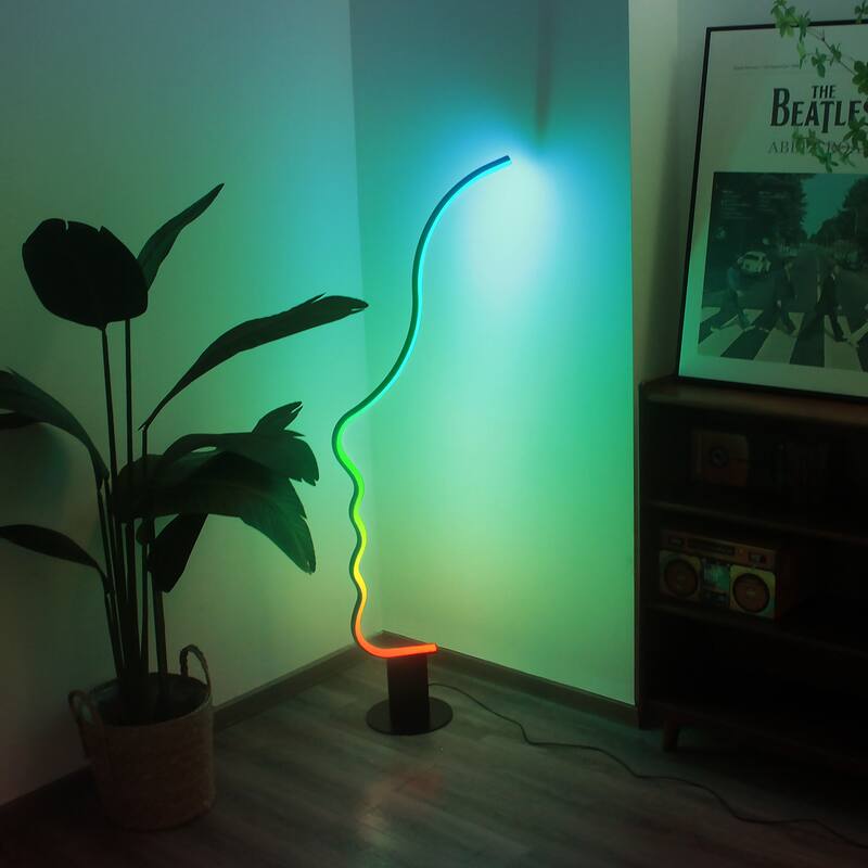 Modern Face LED Standing Floor Lamp