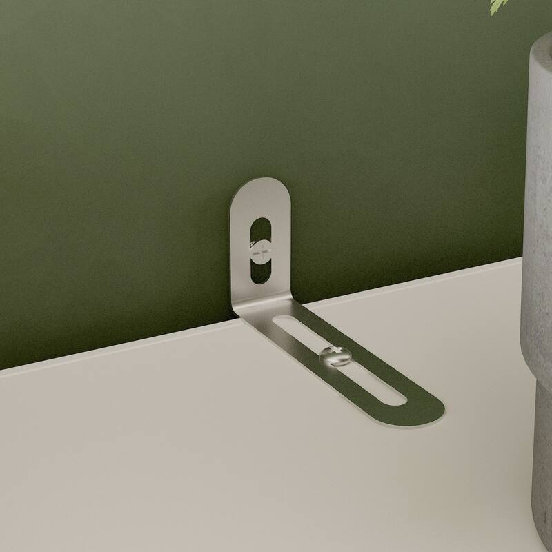 Pantry Large White Storage Cabinet 5-Door Bottom Cabinets & Open Display Shelving for Kitchen or Living Room