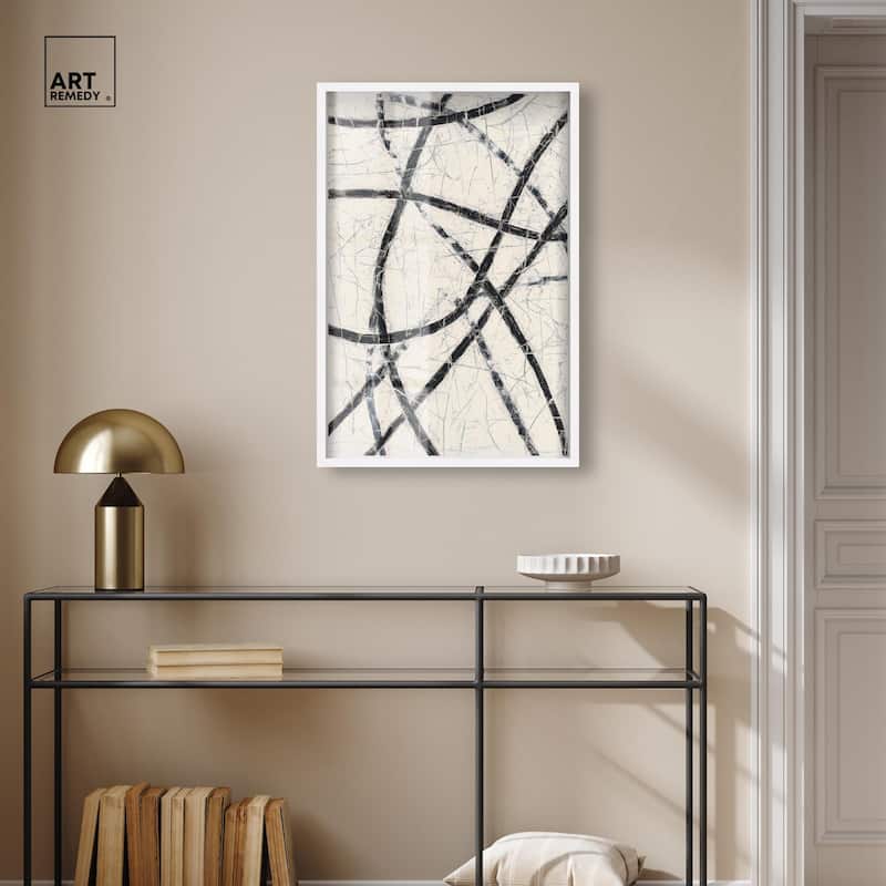 Intersecting Lines II Shadowbox by Art Remedy