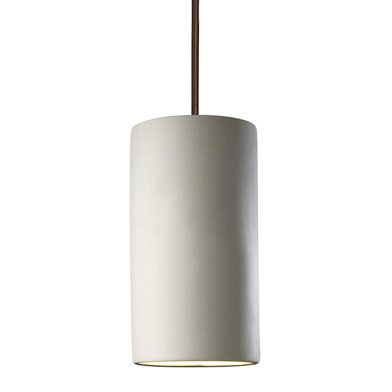 Justice Design Group Large Cylinder Pendant - Rigid Stem